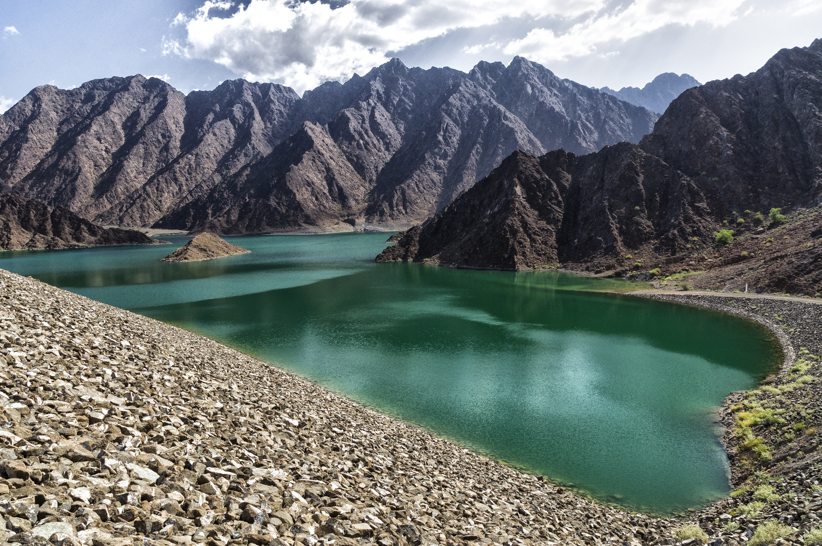 Stausee in Dubai