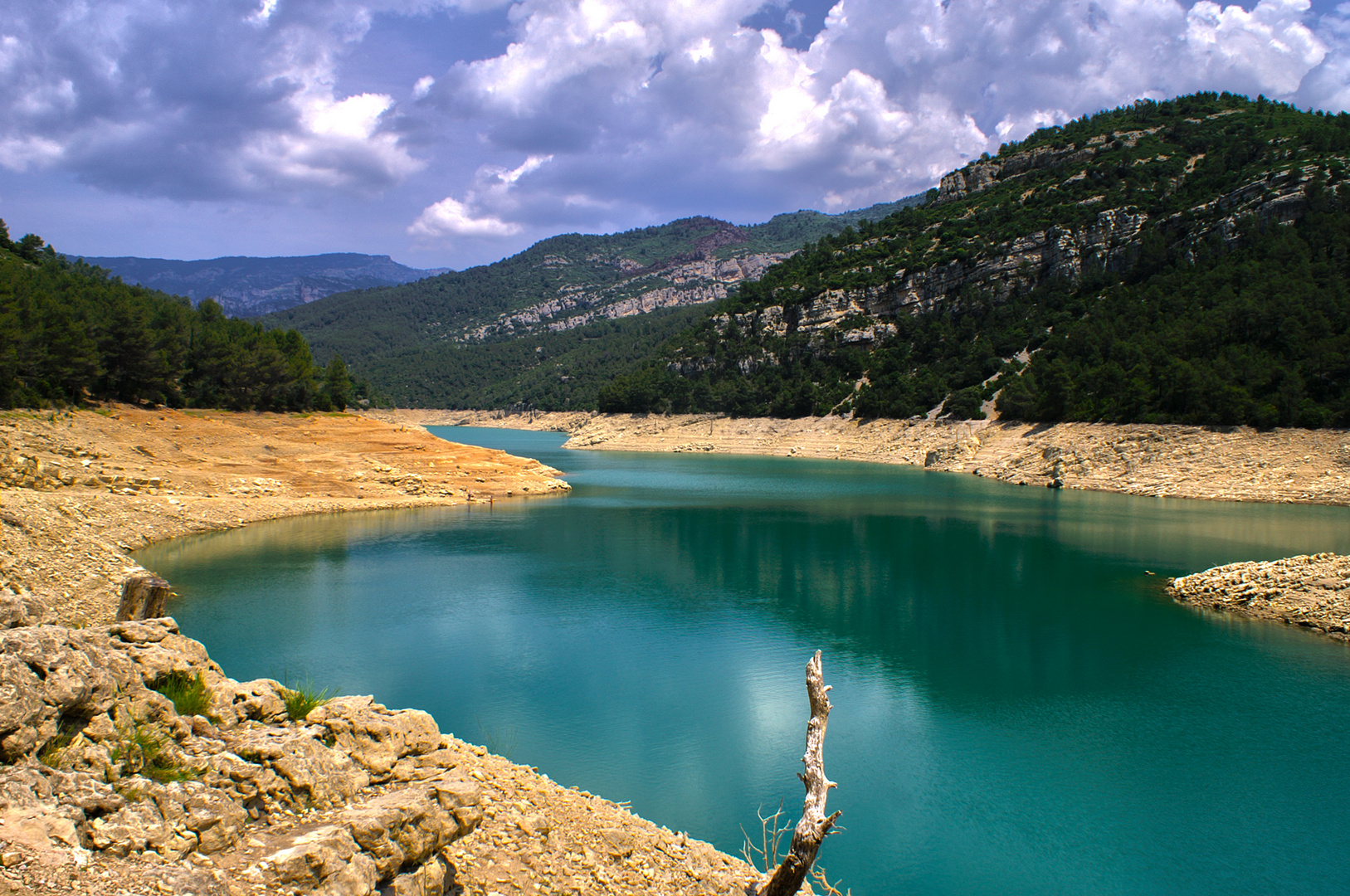 Stausee in Spanien nahe Ulldecona...