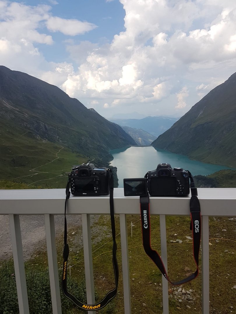 Stausee, Kaprun, Österreich 