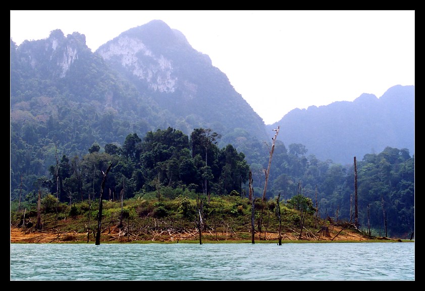 Stausee, Khao Sok Nationalpark, Thailand