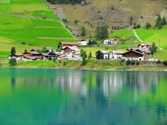 Stausee "Lago di Vernago" Italien