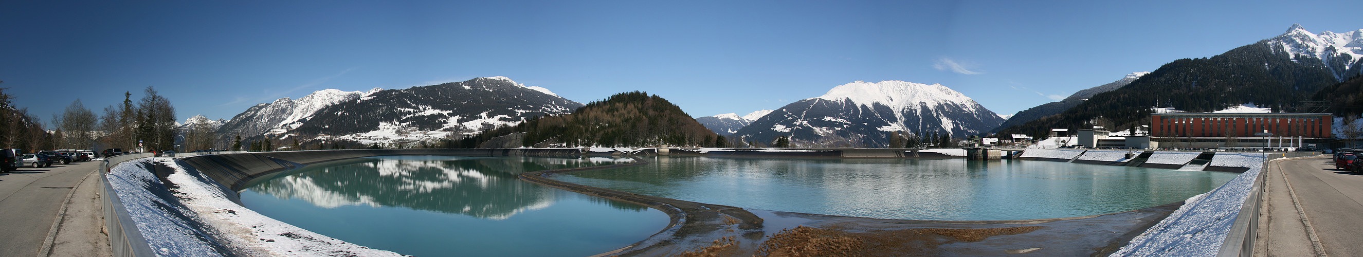 Stausee Latschau im Montafon / Vorarlberg / Österreich