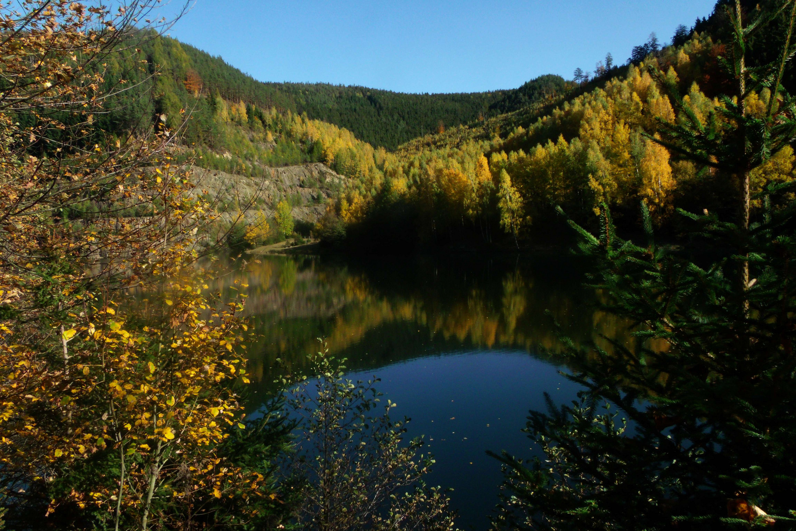 Stausee Lichte/Leibis