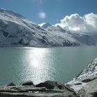 Stausee Mattmark im Saastal - Wallis - Schweiz