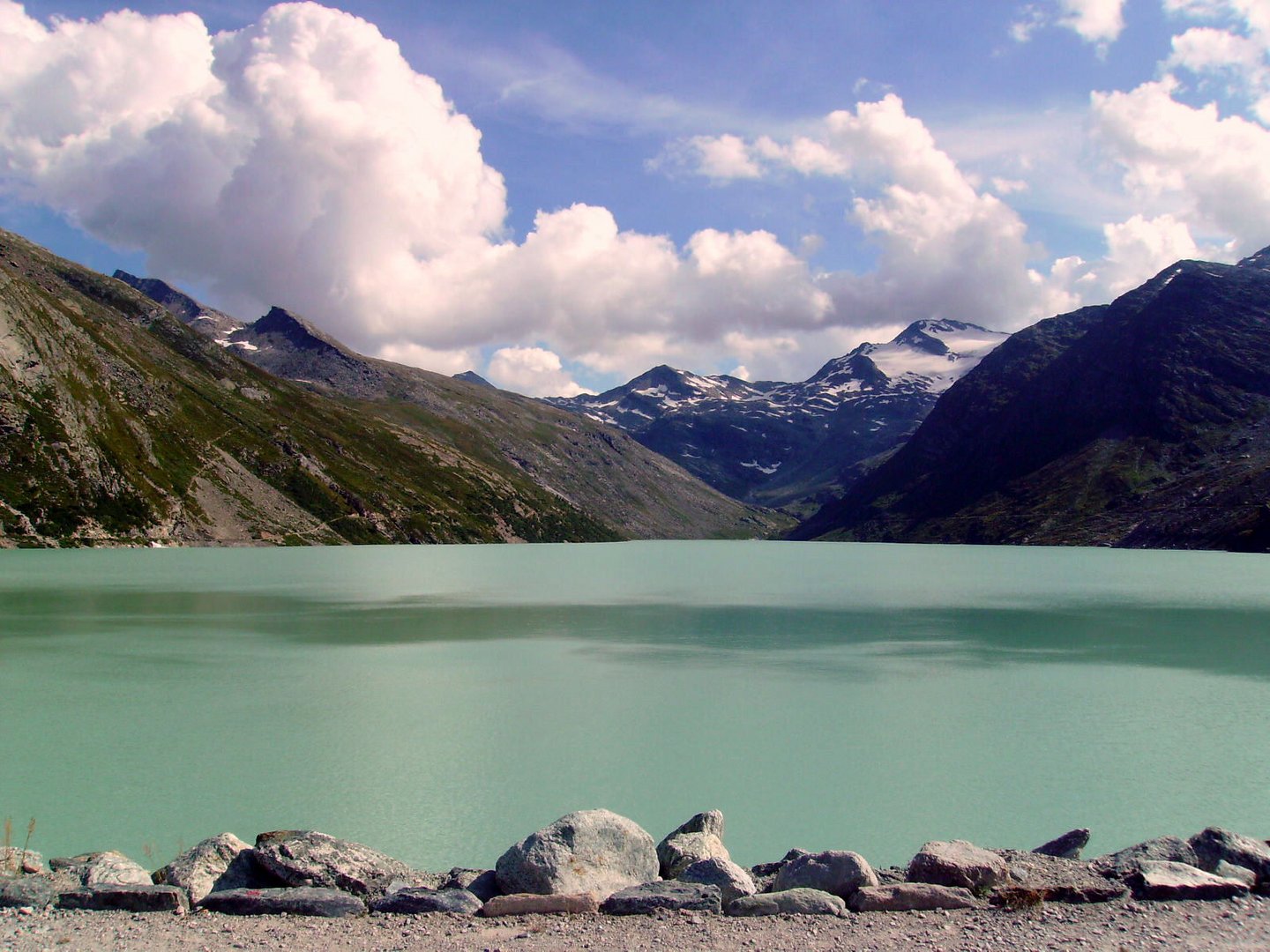 Stausee Mattmark, Wallis