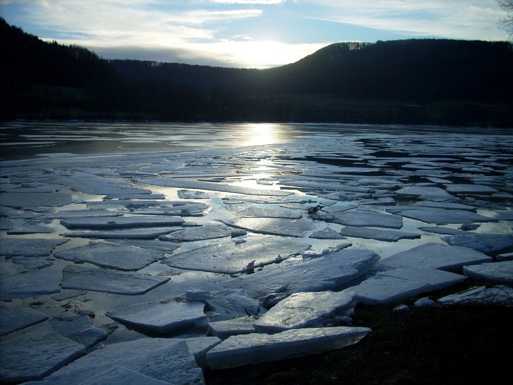 Stausee nochmal am Abend