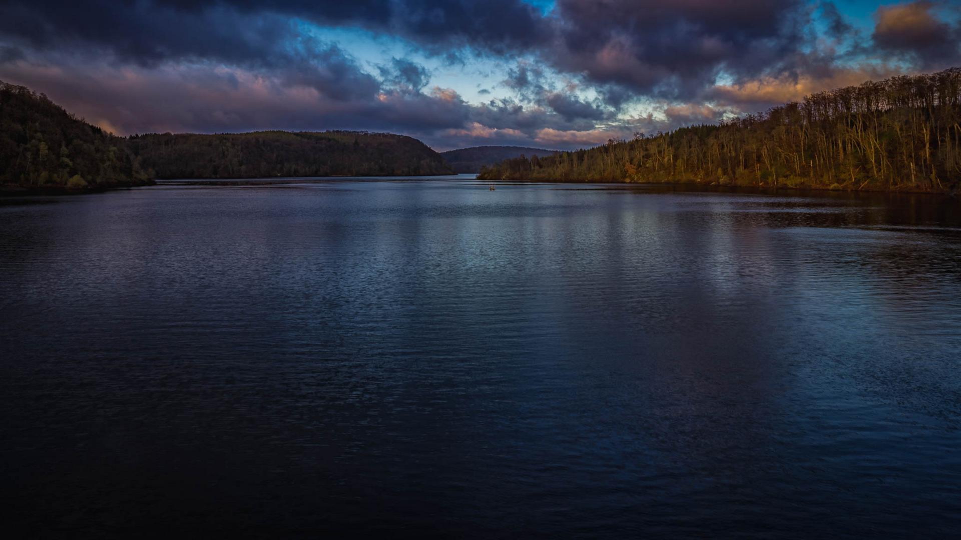 Stausee Rappbode-Talsperre im Harz