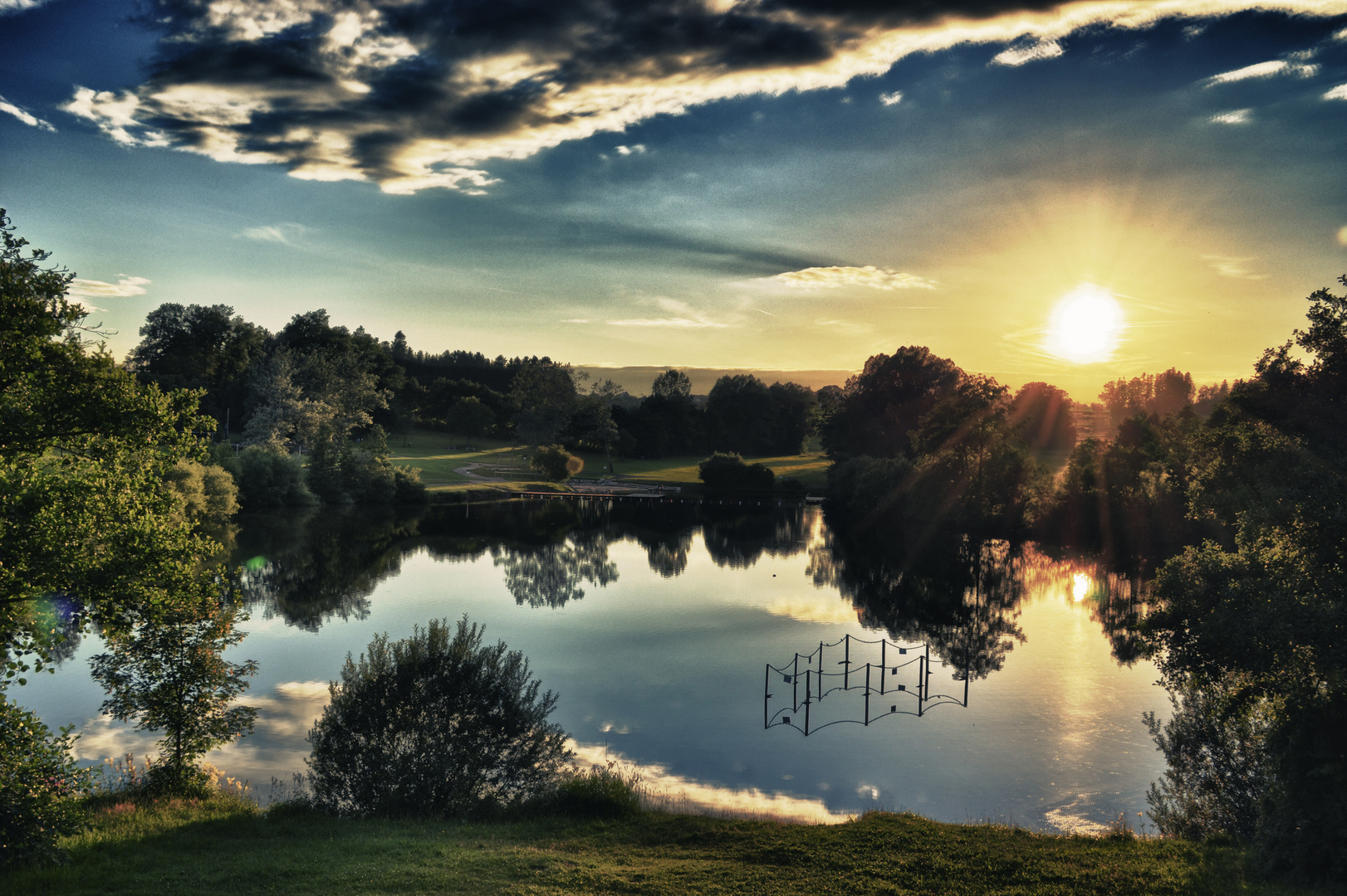 Stausee Sunset