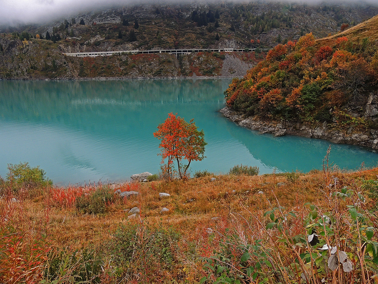 Stausee Toule