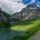Stausee unterhalb vom Panixerpass, Graubünden-CH