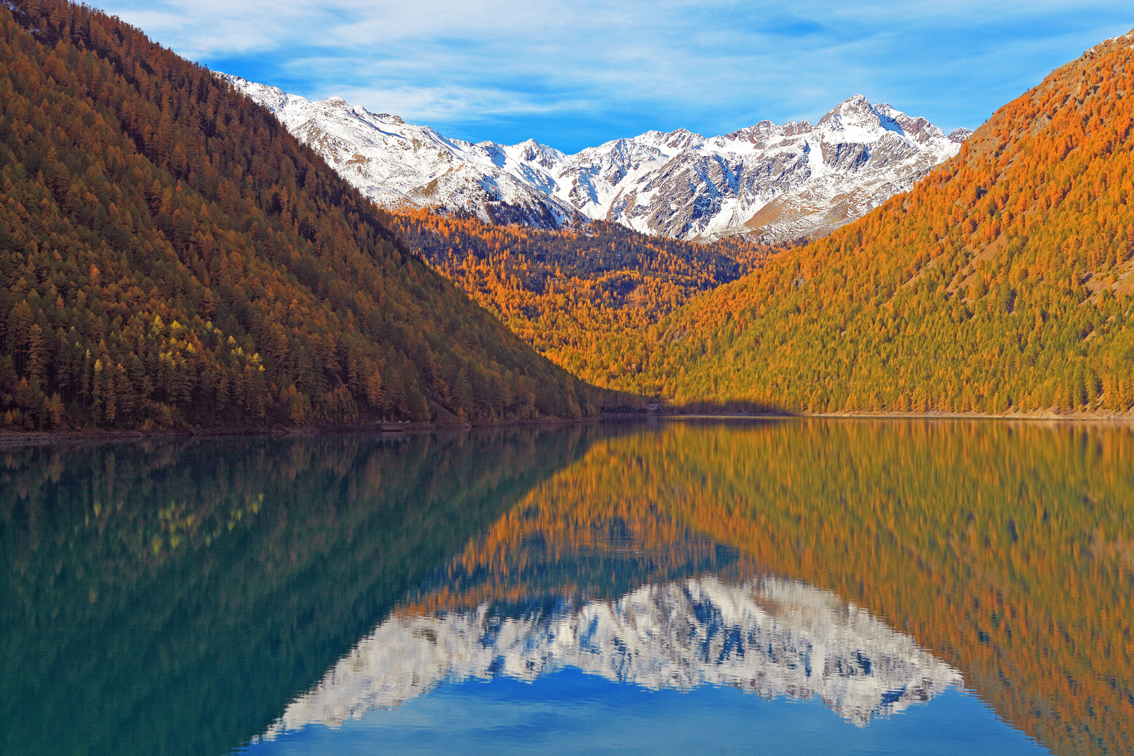 Stausee Vernagt Schnalstal Südtirol