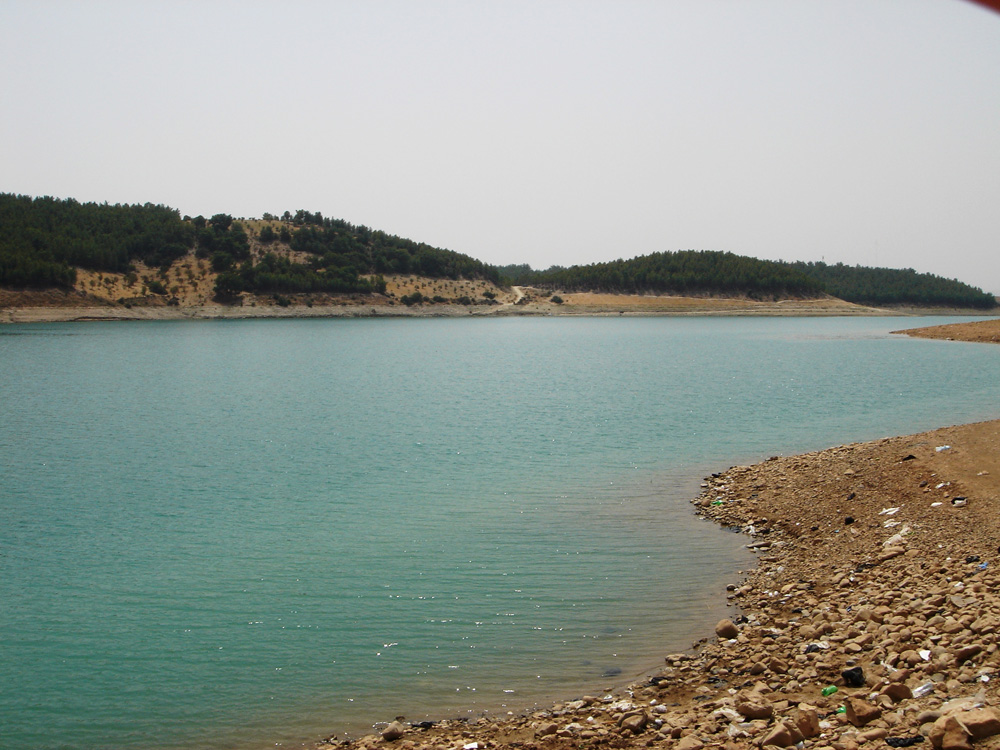 Stausee von Meydanki (Nordwest-Syrien)