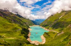 Stausee Wasserfallboden