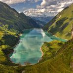 Stausee Wasserfallboden in Österreich