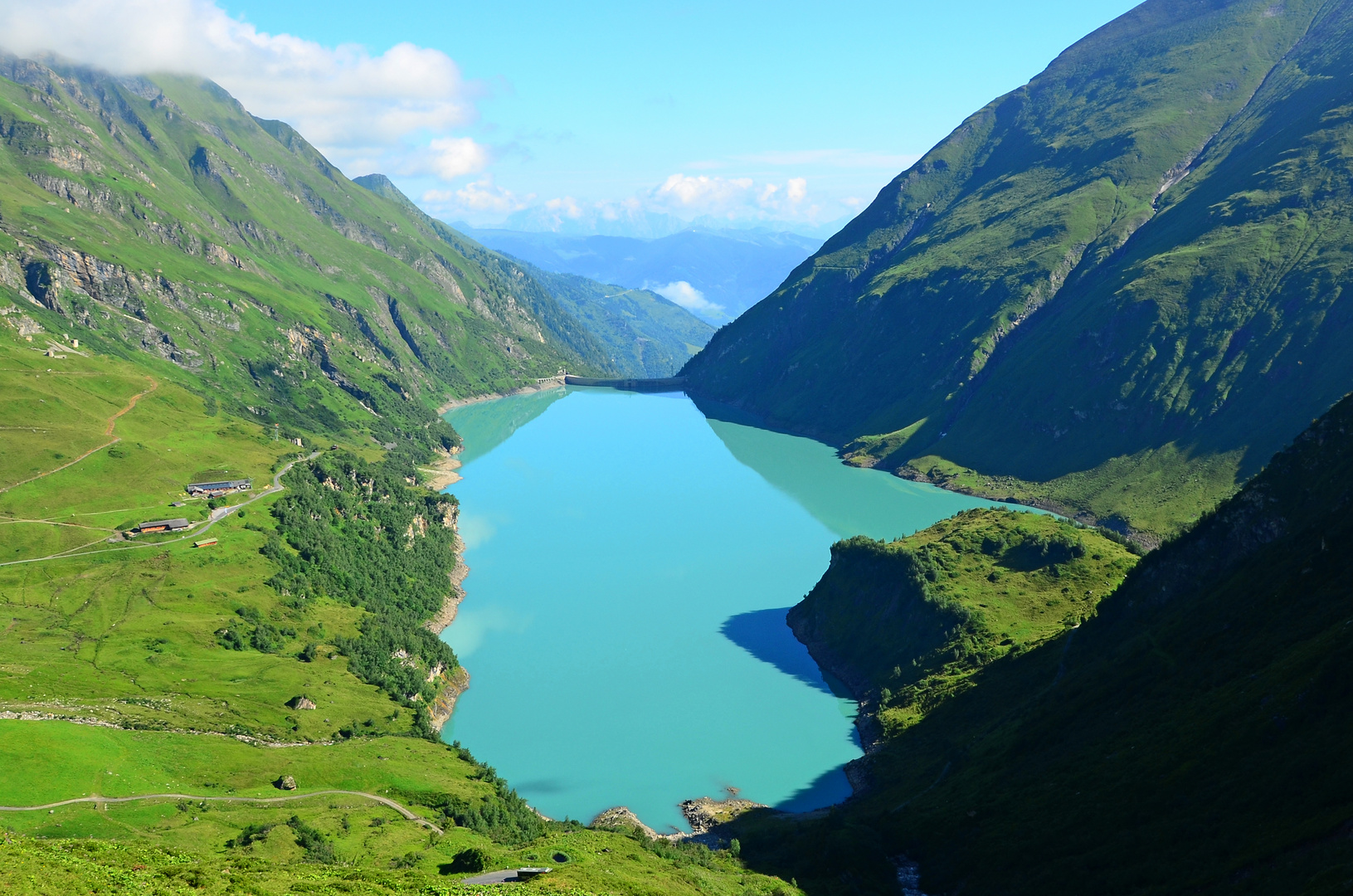 Stausee Wasserfallboden Kaprun