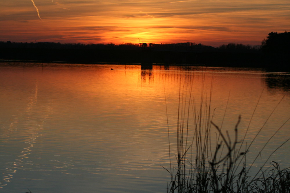 stausee wechmar Foto & Bild landschaft, bach, fluss & see, see, teich