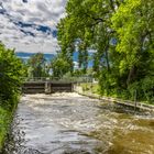 Staustufe am Fabrikkanal