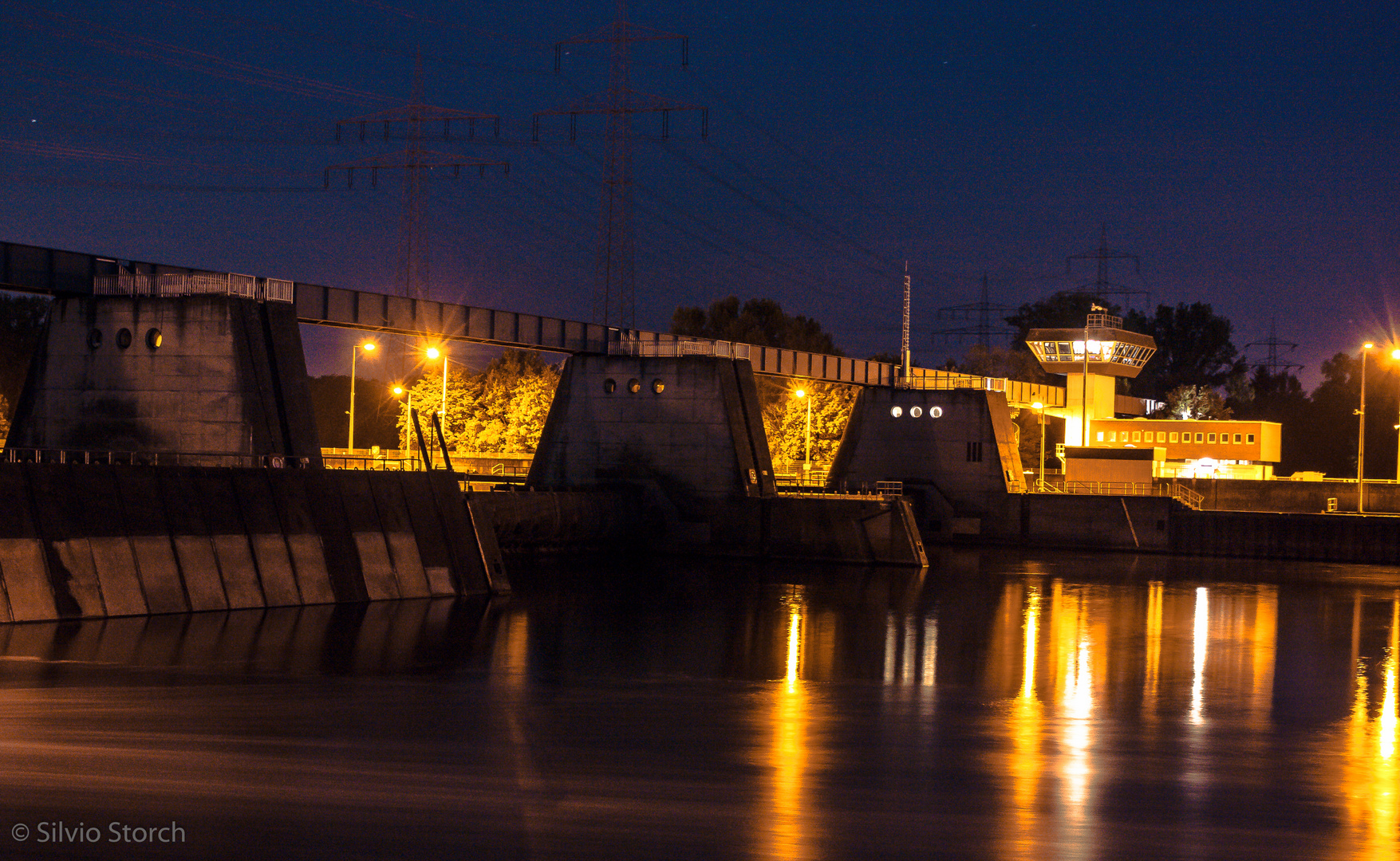 Staustufe Mühlheim am Main Foto & Bild architektur, architektur bei