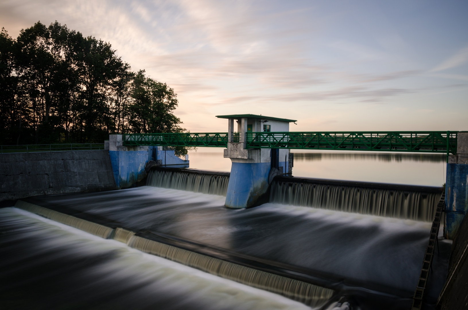 Stauwehr am Halterner Stausee