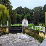 Stauwehr an der Geul