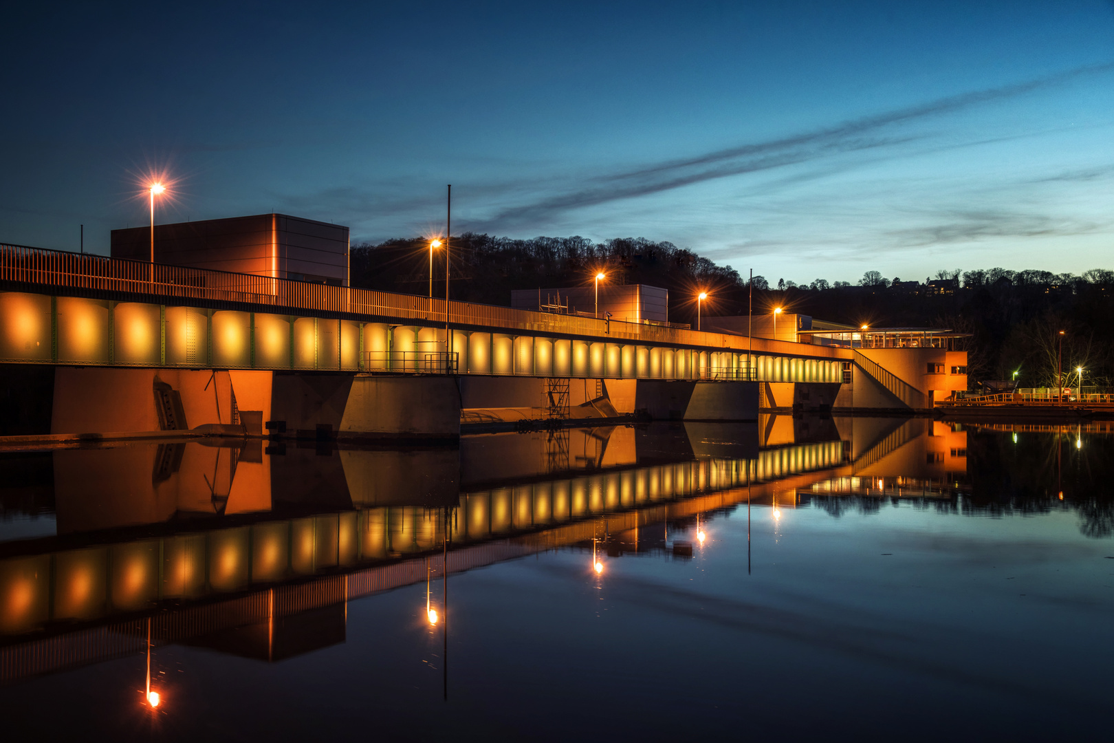 Stauwehr Baldeneysee, Essen