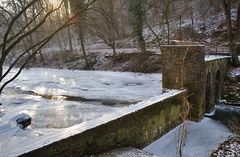 Stauwehr bei Manternach