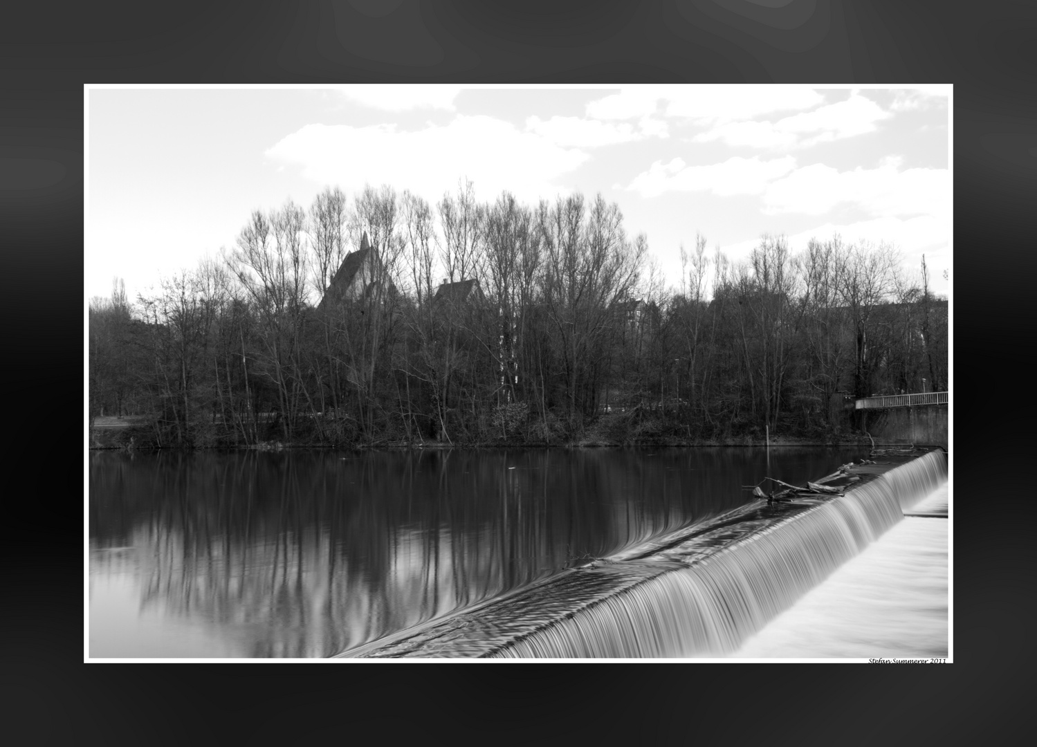 Stauwehr Satzinger Mühle Mögeldorf