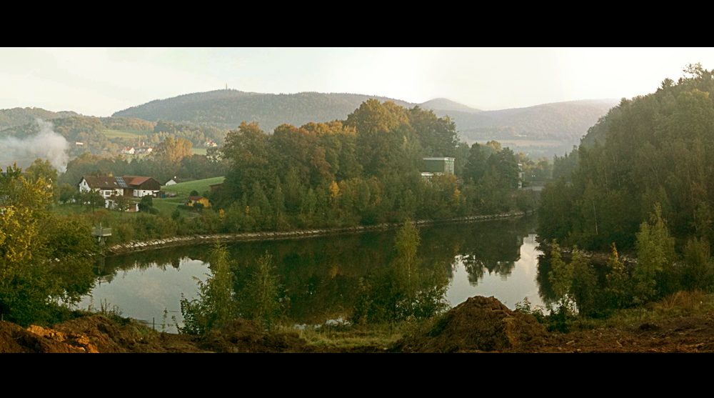 Stauweiher der Ruselkraftwerke