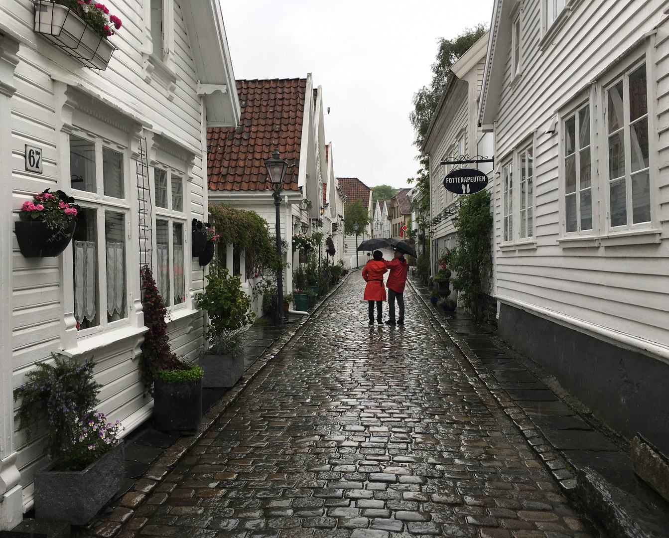 Stavanger im Regen