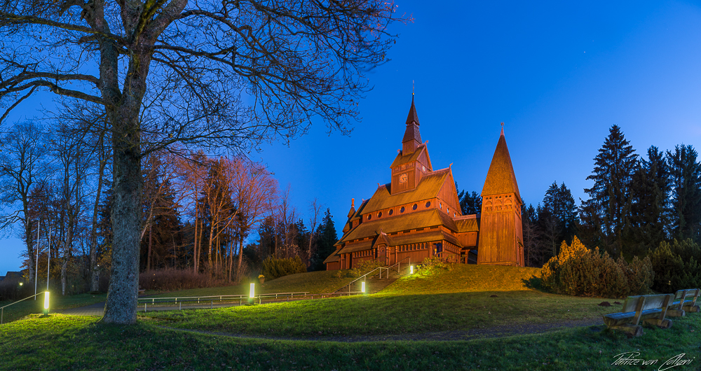 Stave Church Pano