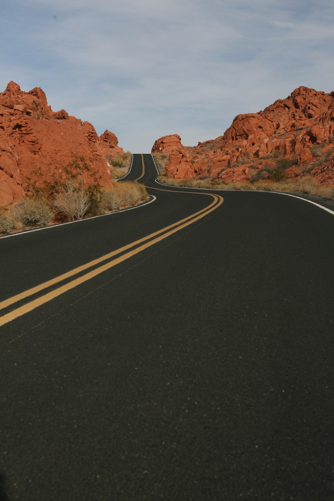 stay on these road - Valley of Fire