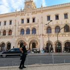 Stazione del Rossio alla Baixa..Lisbona