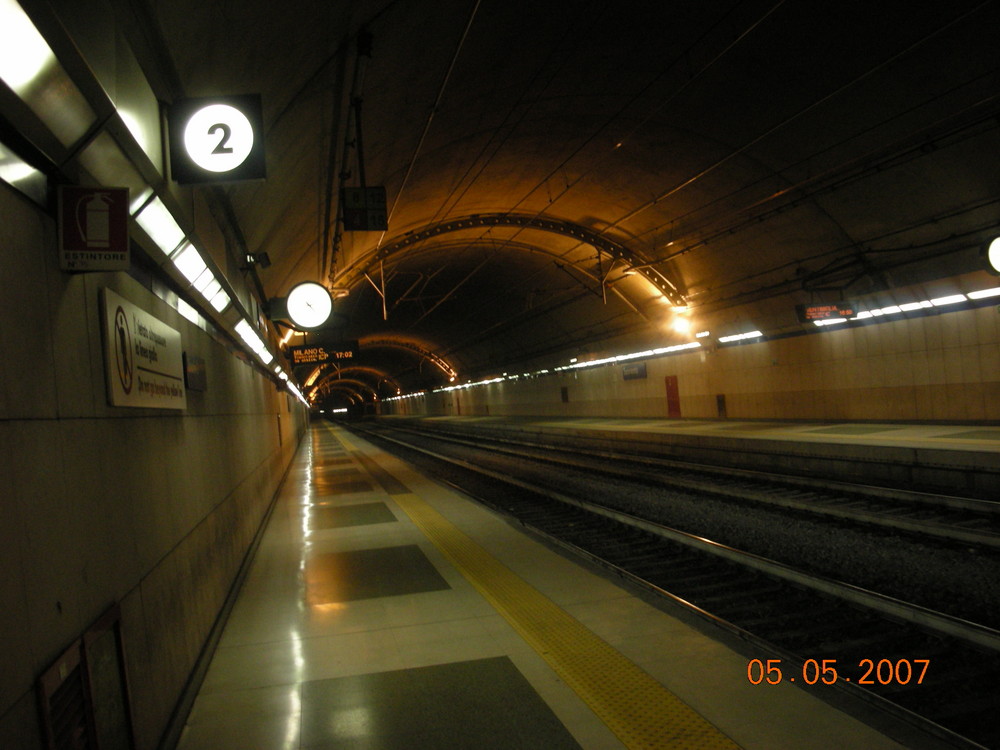 STAZIONE SOTTERRANEA DI SANREMO