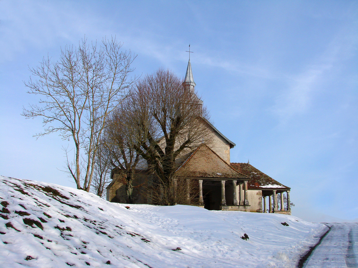  Ste Gertrude sous la neige de 2024