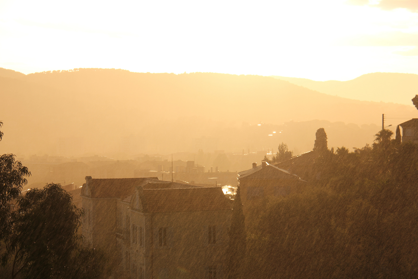 Ste. Maxime in the rain