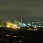 STEAG Kraftwerk in Herne bei Nacht