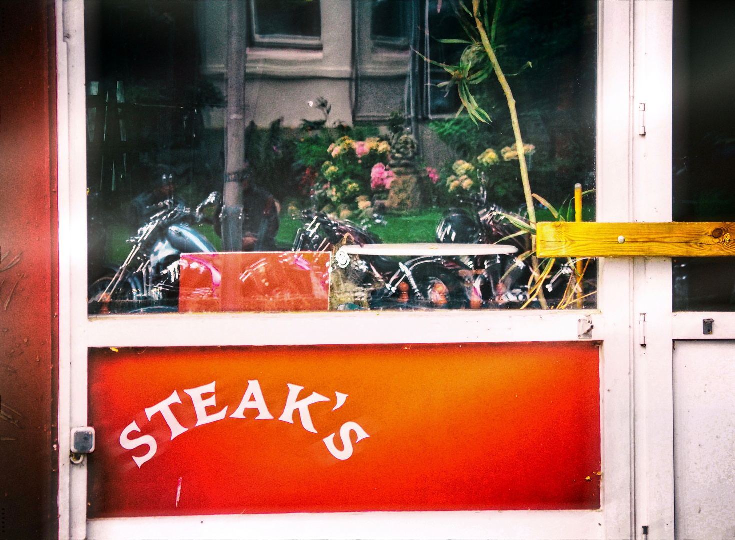 steak`s on orange