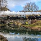 Steam Adventure Tours mit B3/4 1367 & A3/5 705 im St. Galler Rheintal