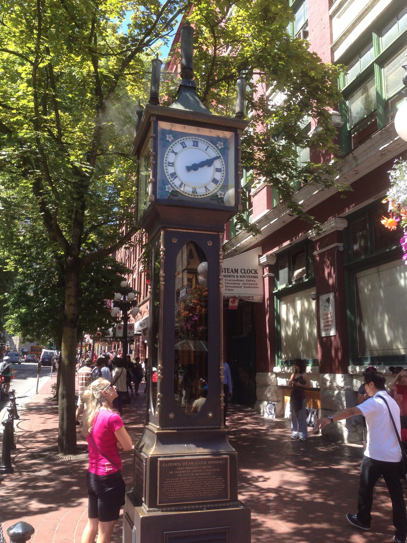 Steam Clock , Vancouver BC