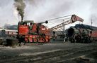 Steam crane, Saharanpur by Alexandre Gillieron 