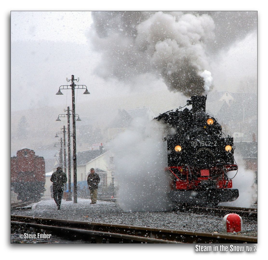 Steam in the Snow No.2