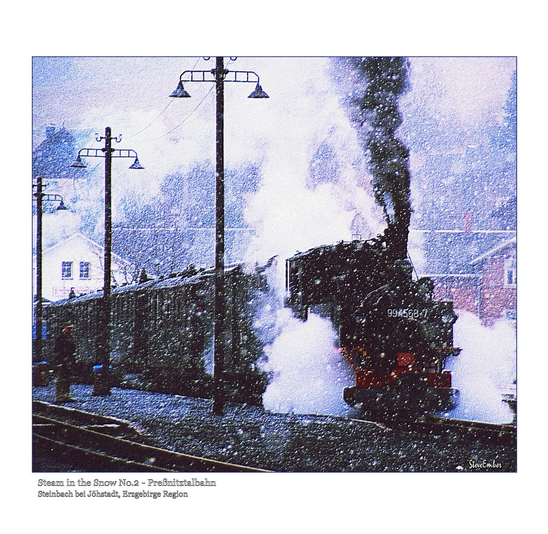 Steam in the Snow No.2 - Impression