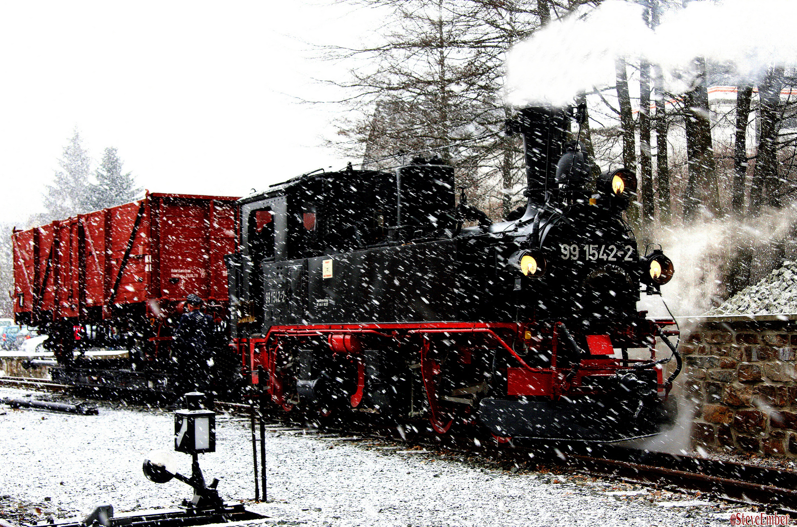 Steam in the Snow, Pressnitztalbahn No.3