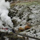  " Steam in the steam "   October Snow