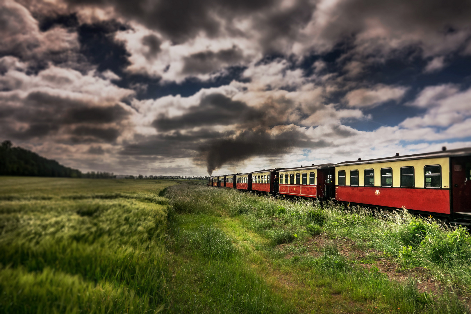 steam locomotive