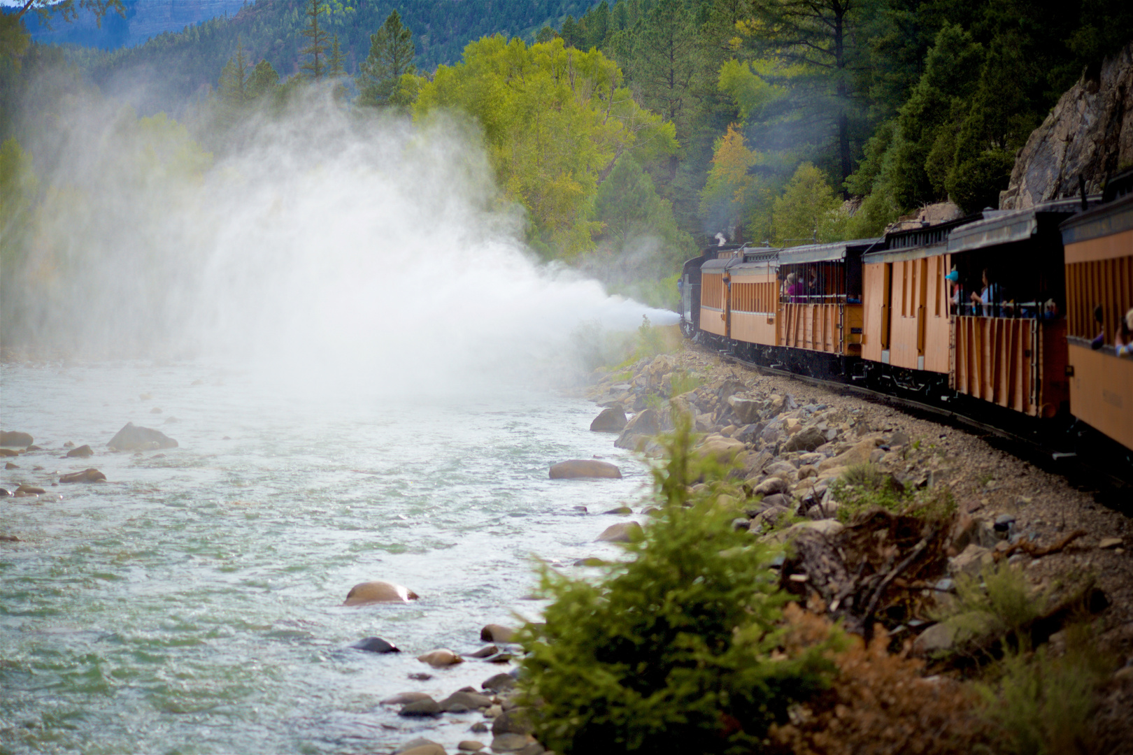 Steam Locomotive Blow Out