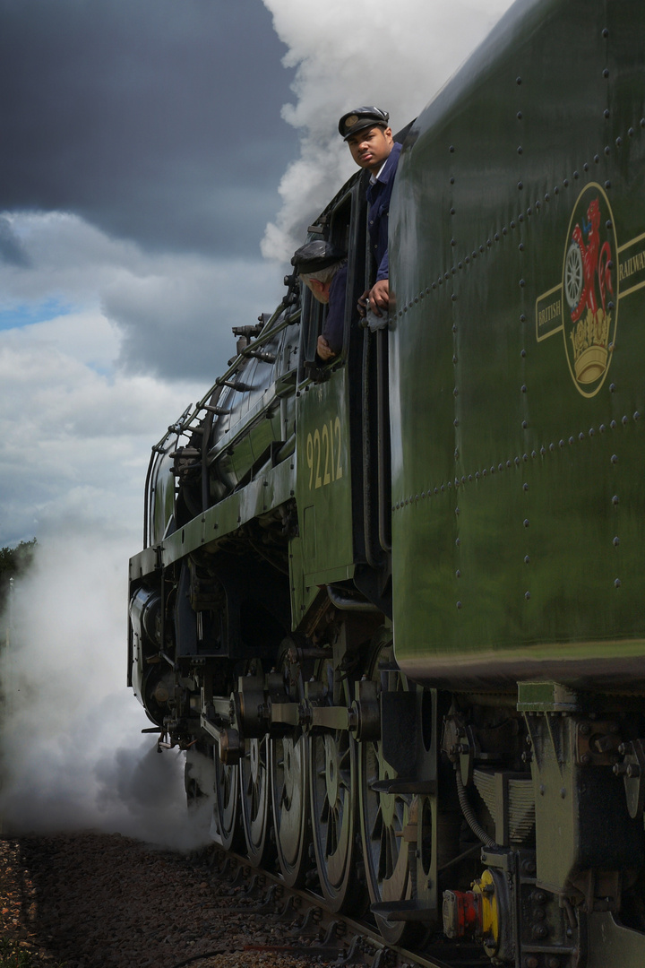 Steam on a Stormy Summer Afternoon