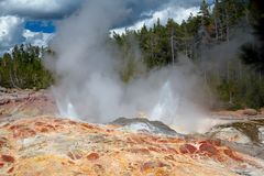 Steamboat-Geysir Yellowstone NP.