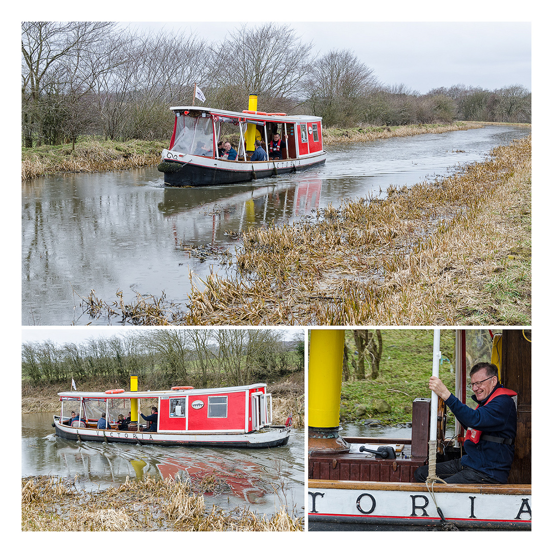 Steamboat Victoria on the Union Canal