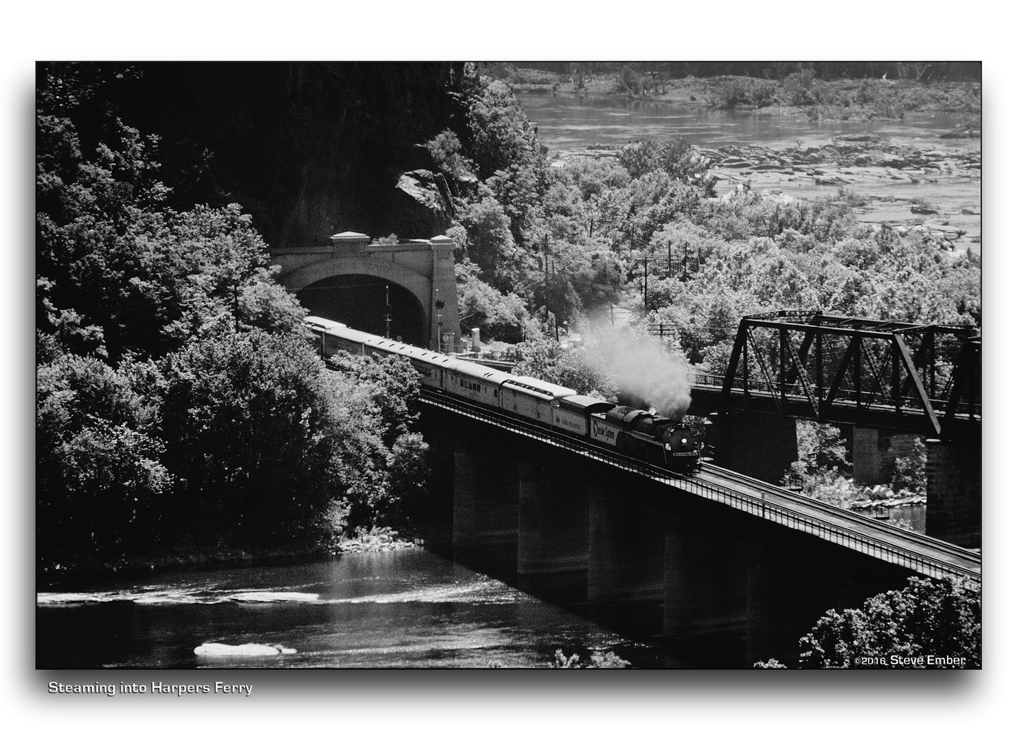 Steaming into Harpers Ferry